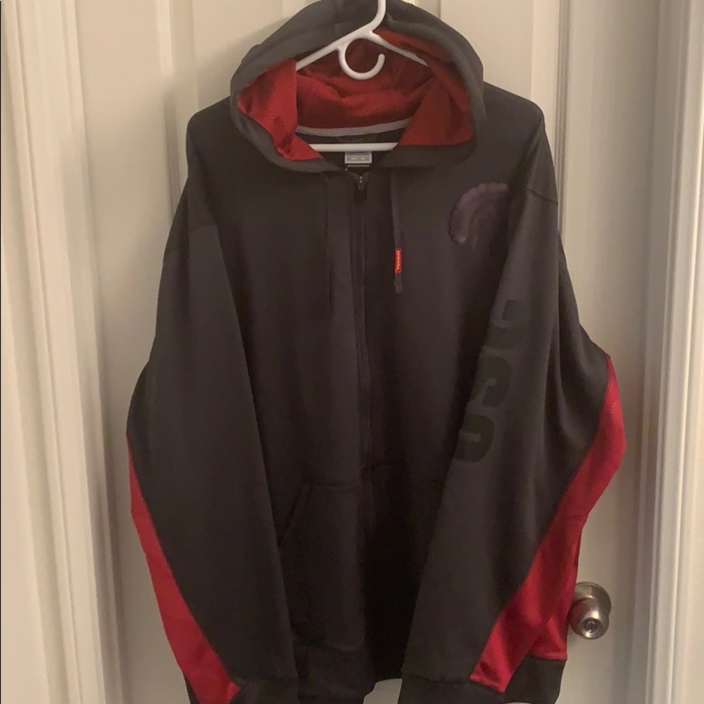 USC Trojans zip up hoodie